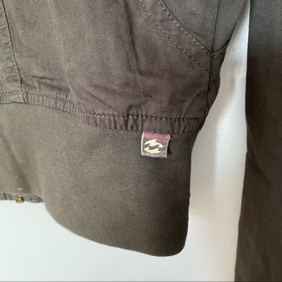 BILLABONG military style bomber jacket S VGUC - Picture 5 of 8